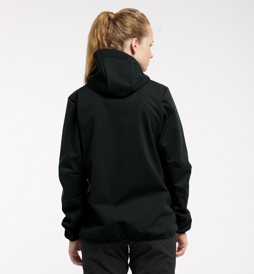 Haglöfs Womens Multi Flex Softshell Jacket Black New Zealand 53891HOPN